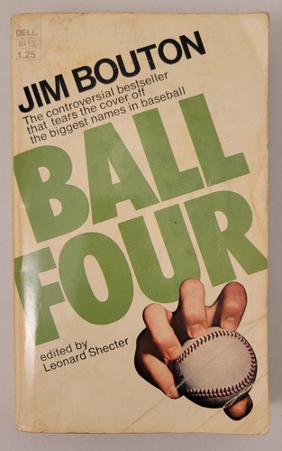 Three Vintage Baseball Themed Paperbacks - Nice Guys Finish Last, Ball Four, +1 - Picture 18 of 24