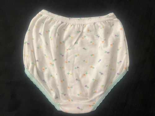 Vintage 90s Beiby Joe Girls Kids Underwear Sz 10 100% Cotton - Picture 5 of 5