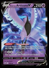 Galarian Articuno V 058/198 Ultra Rare SWSH06: Chilling Reign Pokémon Card