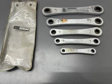 (M) VINTAGE CRAFTSMAN 9 4369 5pc METRIC BOX END RATCHETING WRENCH SET - VGC USA