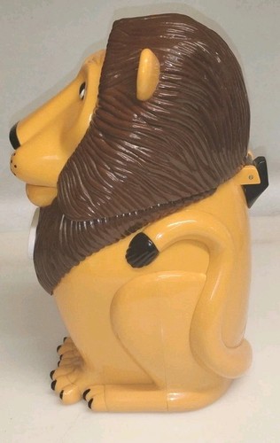 Tarro de galletas The Original Tiger Roaring Talking Lion Animal amarillo 1999 funciona - Imagen 5 de 8