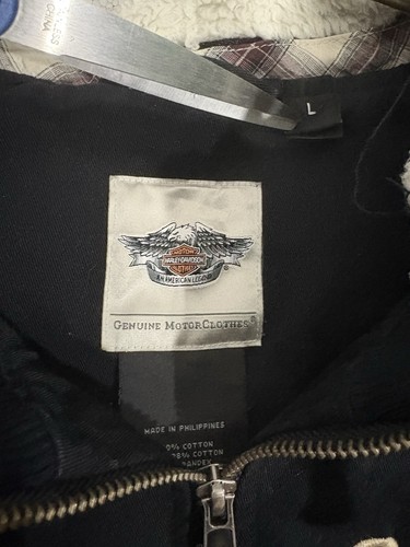 HARLEY DAVIDSON JACKE DAMEN LARGE BESTICKT SCHWARZ - Bild 3 von 6