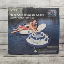 Intex Mega Chill Inflatable Cooler NIB 33” X 11.5”