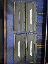 VENGEANCE RGB 32GB (4 x 8GB) DDR4 DRAM 3000MHz C15 Memory Kit