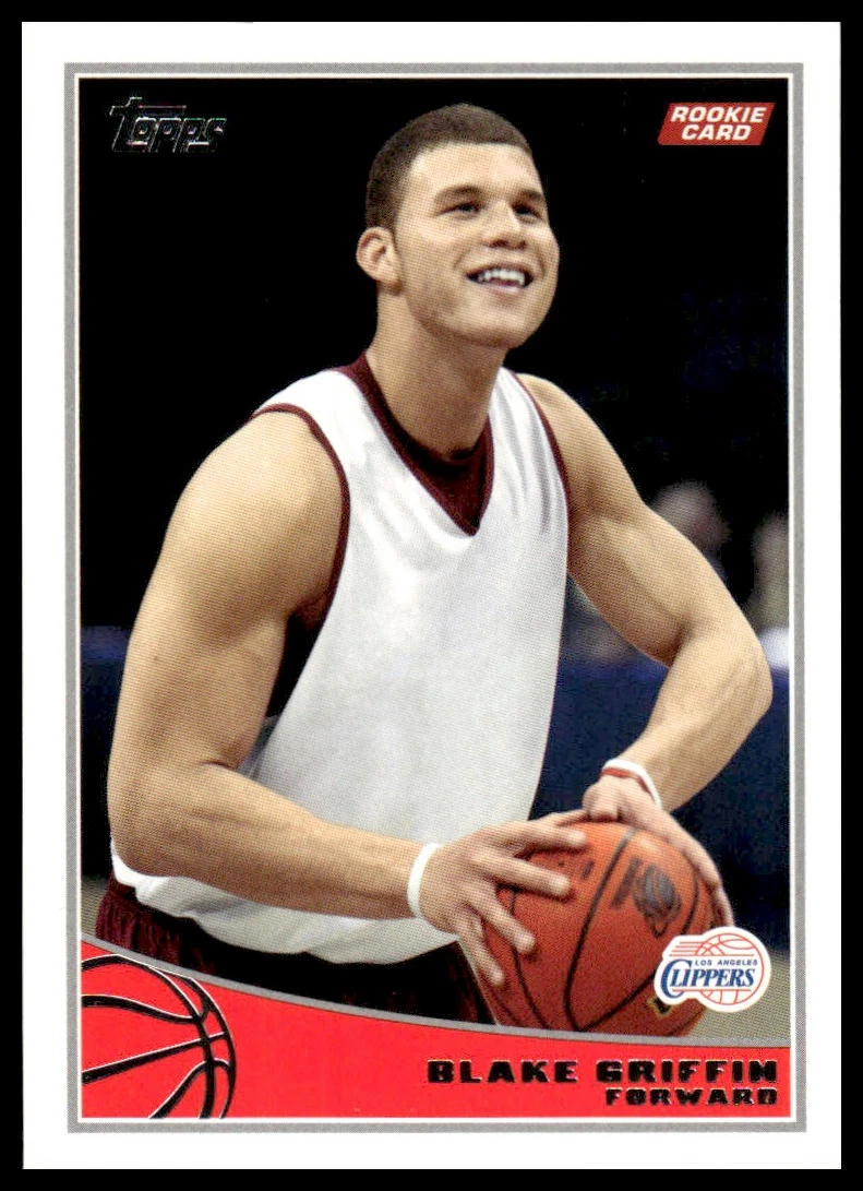 2009-10 Topps Blake Griffin #316 Rookie Los Angeles Clippers RC - Free Shipping