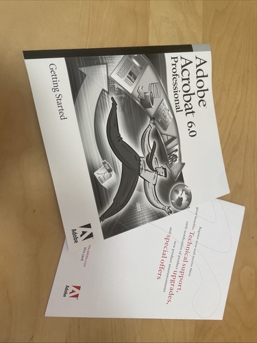 Adobe Acrobat 6.0 Professional avec numéro de série sur CD dans son emballage d'origine - Photo 4/6