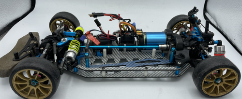 For parts Tamiya TB03 TB-03 Tech racing chassis with brushless motor and ESC - Picture 3 of 20