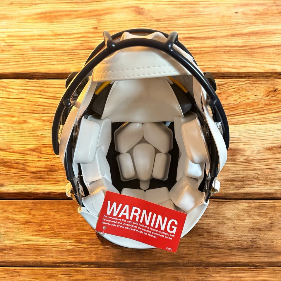 Casco auténtico Beckett firmado por Kurt Warner Los Angeles Rams velocidad personalizada Foto 4 de 4