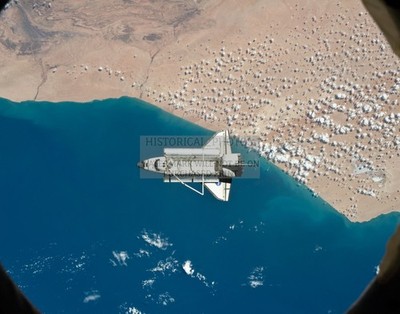 SPACE SHUTTLE DISCOVERY TAFRAYA MOROCCO 2011 11X14 PHOTO
