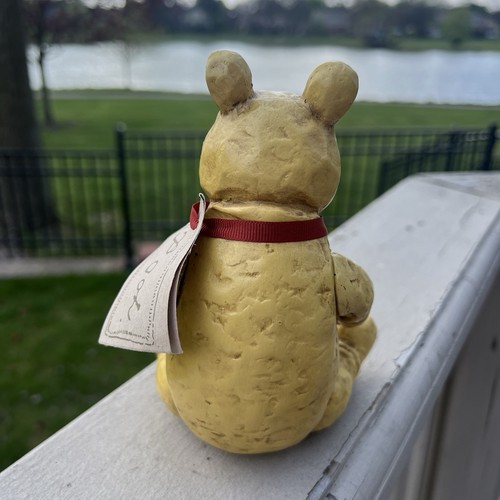 Vintage klassische Winnie Puuh geschnitzte Figur Charpente mit Gelenken neu ohne Verpackung - Bild 5 von 22
