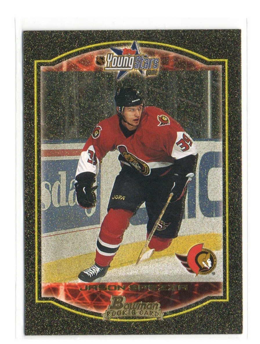 2002-03 Bowman YoungStars Gold Jason Spezza Rookie #/250 Ottawa Senators #126