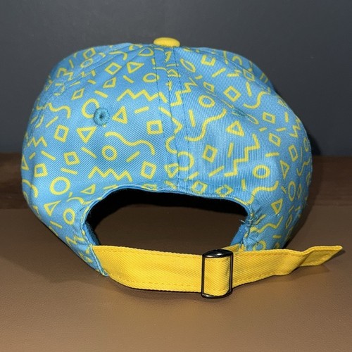 Funko one size fits most whatever ying yang adjustable yellow blue retro hat - Picture 3 of 8