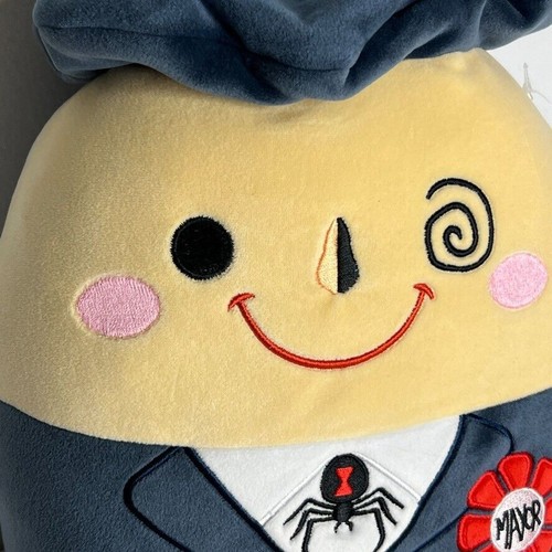 Disney Nightmare Before Christmas Squishmallows 12” Mayor 2 Faced Plush NEW - Picture 2 of 10