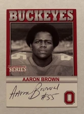 2005 TK Legacy Signature Series Ohio State OSU Auto Autograph Aaron Brown B55