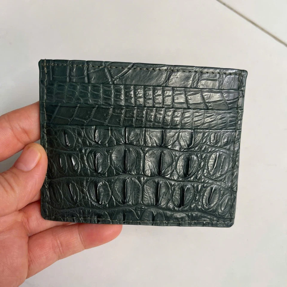 GENUINE  LEATHER SKIN CREDIT CARD HOLDER/ WALLET CARD HOLDER FOR MEN - Image 3 of 4