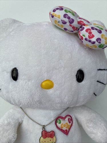 Hello Kitty Build A Bear 2009 35th Anniversary Colors Limited Edition With Bow - Picture 9 of 17