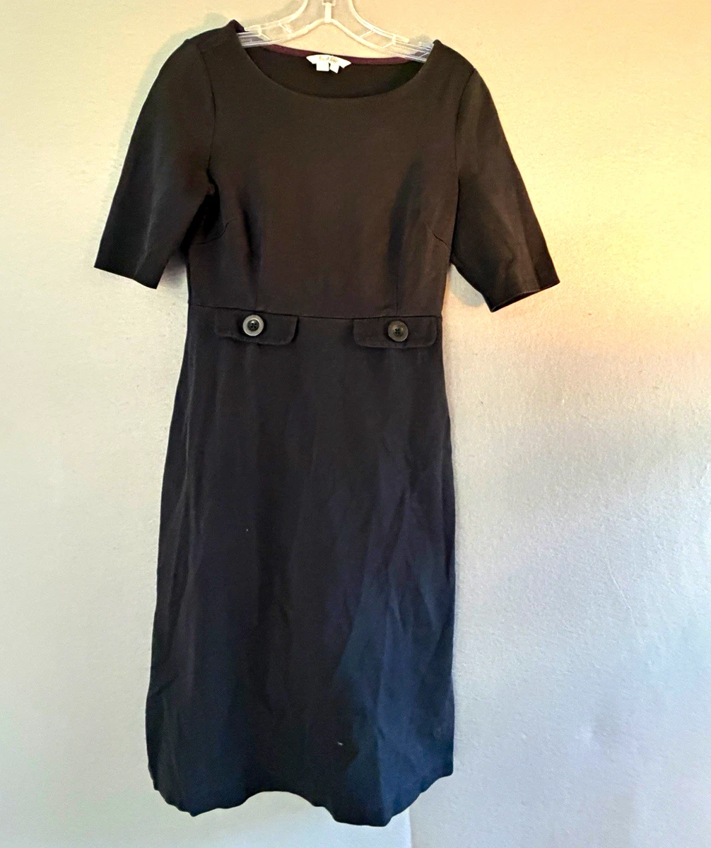 boden winter audrey dress Women's Dresses for sale Sky Blue Silk Readymade This elegant black midi sleeve_short-sleeves Colour:As Pic