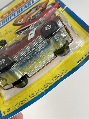 Matchbox Superfast Nr. 41 auf versiegelter Karte  - Bild 16 von 21