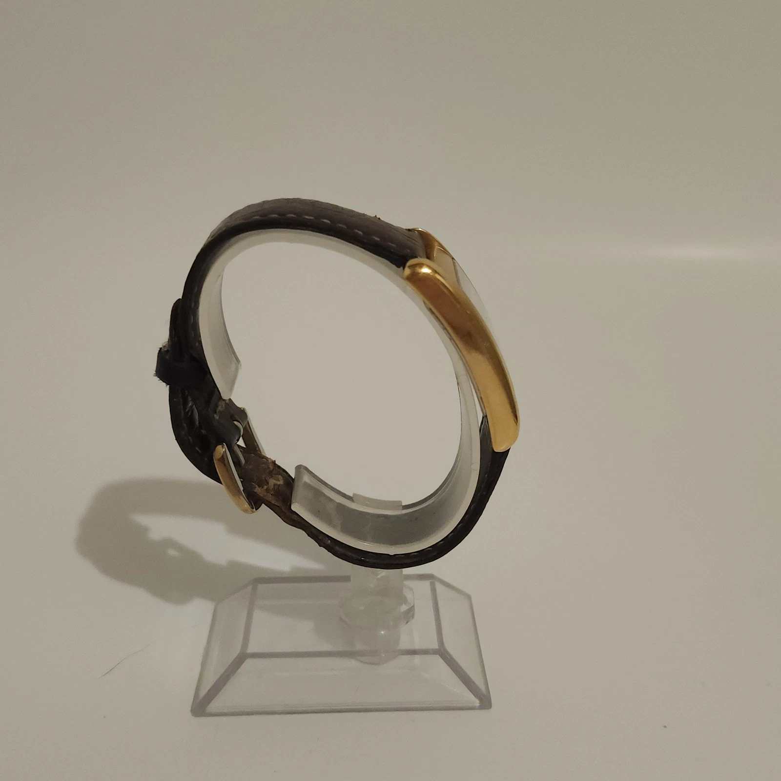 Orologio Coach Donna Swiss Made Tank Cinturino Pelle Tono Oro W503A LEGGERE BENE