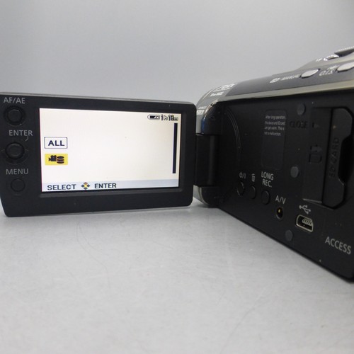 Panasonic SDR-H85 Handheld 80GB HDD Camcorder Black Tested - Picture 4 of 9