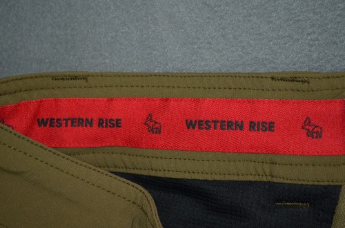 Western Rise Pants Mens 34x32 Green Granite Camp 2.0 Stretch Tech Hiking - Picture 3 of 14