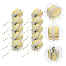  12 Pcs Hanging Decors Holiday Ornaments for Tree Party Pendant Decoration