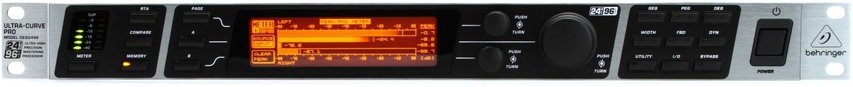 Behringer DEQ2496 Ultracurve Pro Ultra-High Precision 24-Bit