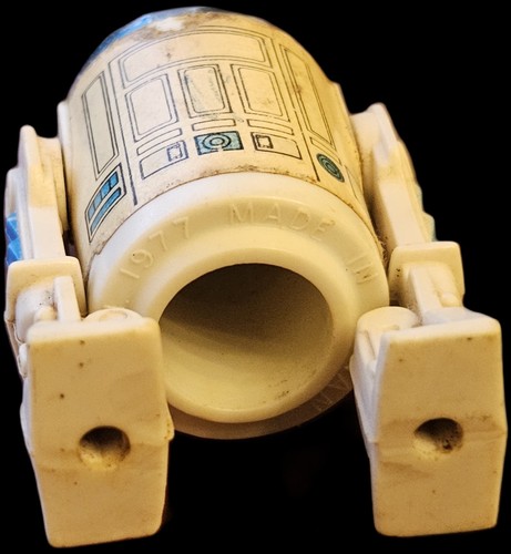 Star Wars R2D2 1977 Vintage Kenner Action Figure Original Hong Kong Free Post Oz - Picture 7 of 7