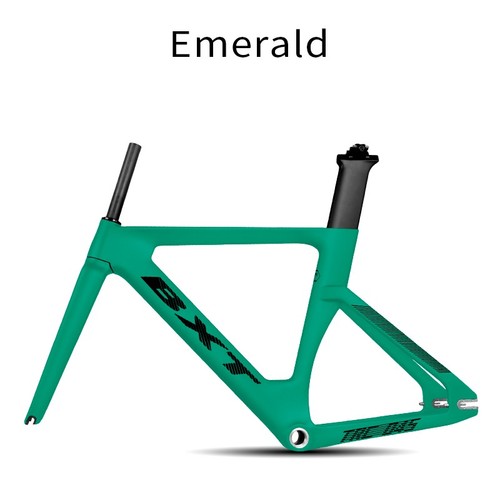 BXT 700C Full Carbon Track Frame with Fork Seatpost Fixed Gear Bicycle Frameset - Picture 22 of 45
