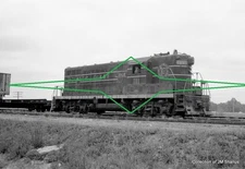 ACL 111 GP7 in Service Valdosta Georgia  June 03,1967  Original B&W Negative