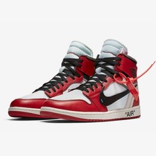 AA3834-101 Off-White × Nike Air Jordan 1 Retro High The Ten Chicago (Herren)