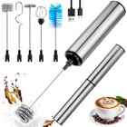 Milk Frother Wand for Coffee, Coffee Foamer Drink Mixer,Handheld Frother Rech...