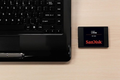 SanDisk Ultra 3D 1 TB SSD interne SSD Festplatte ( intern 2,5 Zoll, stoßbeständi - Bild 6 von 10