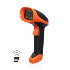 AMBIR BR200 Wireless/USB Barcode Scanner Supports-1D,2D,PDF417,  QR barcodes....
