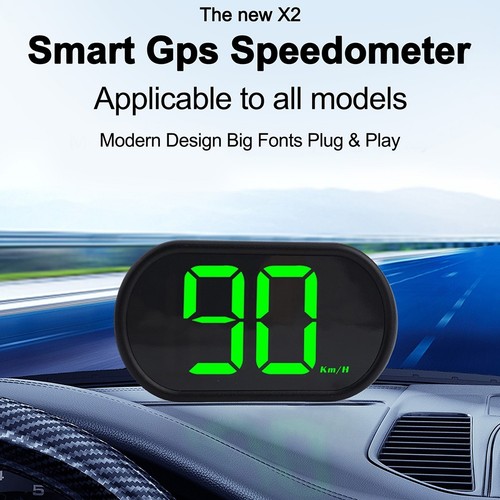 Compact and Efficient GPS Digital Speedometer Head Up Display for Cars