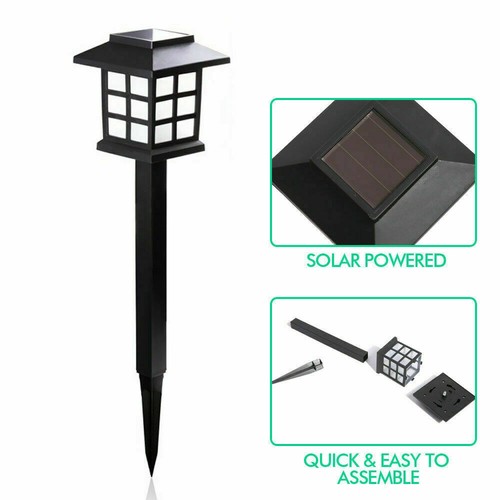 Emitto 12x LED Solar Power Garden Landscape Path Lawn Lights Yard Lamp Outdoor - Picture 4 of 11