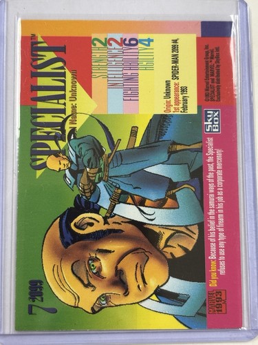 1993 Marvel Universe Series IV - Red Foil Inserts - Complete Set (9) - Bild 12 von 19