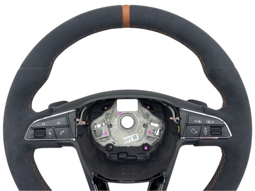 Original SEAT CUPRA ATECA Lenkrad Alcantara Multifunktion mit Schaltwippen - Bild 5 von 7