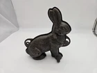 Vintage Original Griswold Mfg Co Erie PA Cast Iron Rabbit Cake Mold #863 & #862
