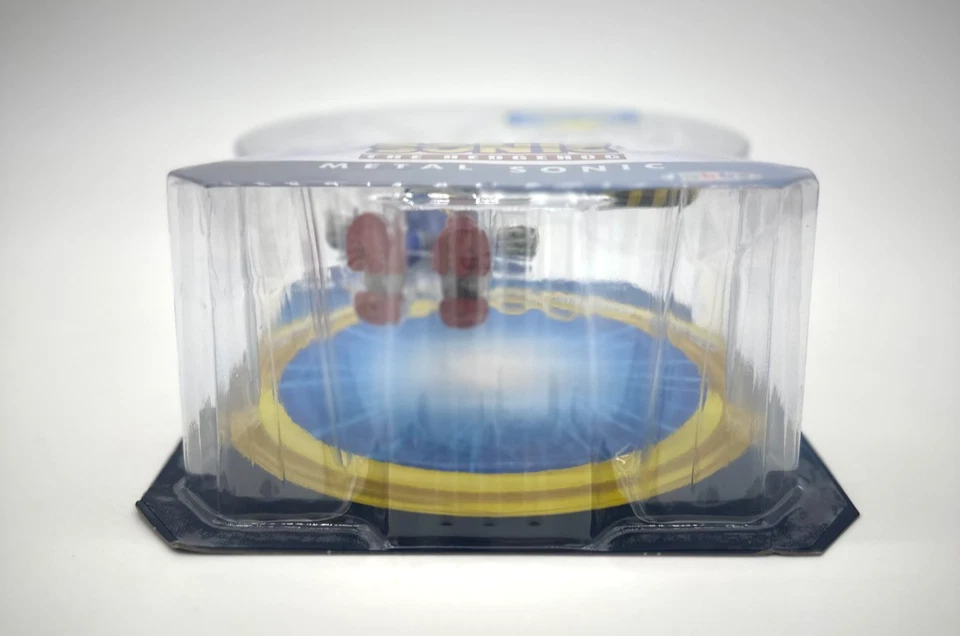 Figura de acción Sonic the Hedgehog Metal Sonic con Trap Spring 4" Jakks Pacific Foto 4 de 4