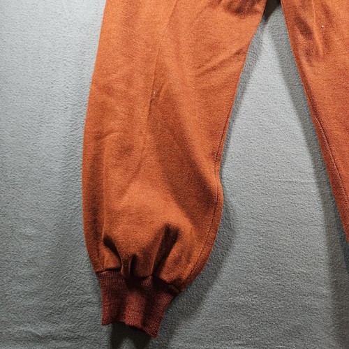VINTAGE 1930s Wool Burgundy Sweat Pants Talon Zipper True Vintage Size 32x30 - Picture 15 of 17