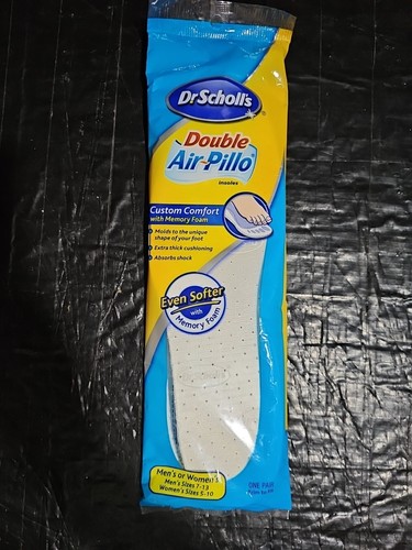 Dr. Scholls Double Air-Pillo Einlegesohlen Unisex Herren 7-13 Damen 5-10 Memory Foam NEU