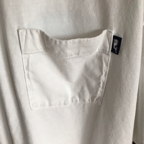 Vineyard Vines white slim fit size large short sleeve golf polo shirt (Xk) - Picture 4 of 4