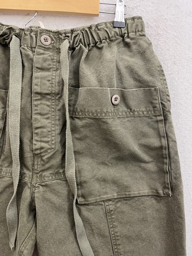 Free People Cargo Jogginghose Damen Small grün Gummibund Knopfleiste - Bild 6 von 12