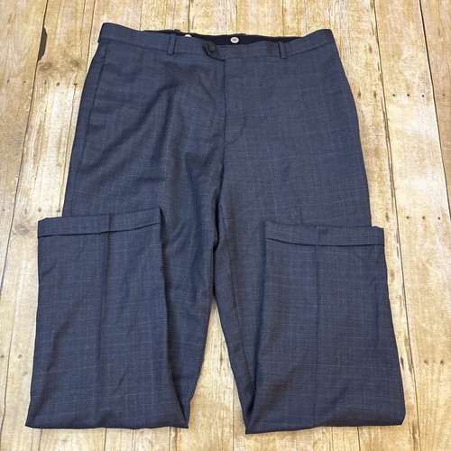 Traje Tasso Elba Gris Carbón Glen Plaid 44R 38W 31I - Imagen 15 de 18