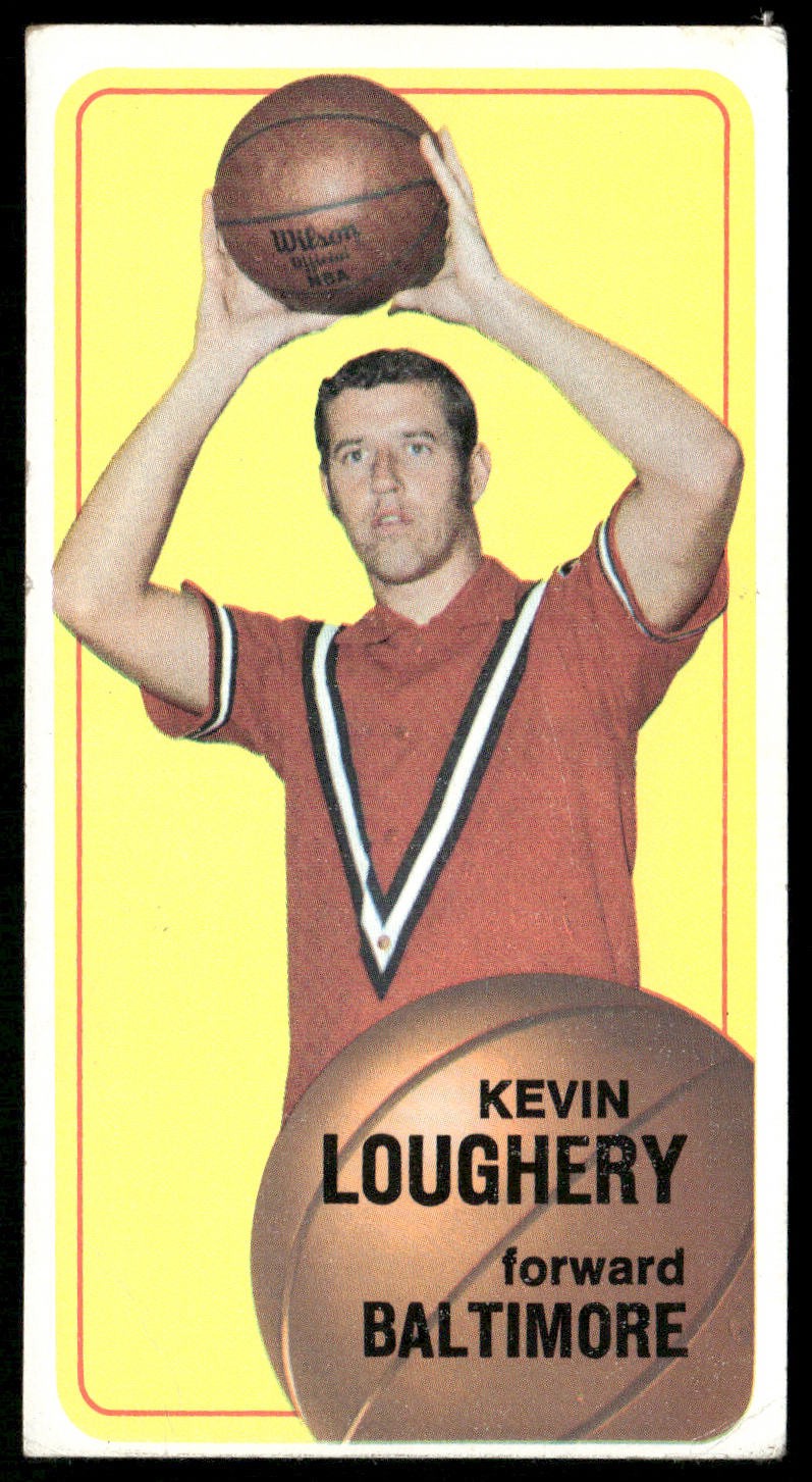 Kevin Loughery 1970-71 Topps #51 Baltimore Bullets VG Crease