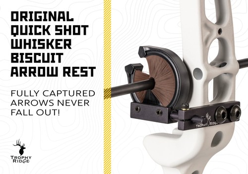 Whisker Biscuit Original Quick Shot Archery Arrow Rest - Trusted Choice for B... - Picture 2 of 7