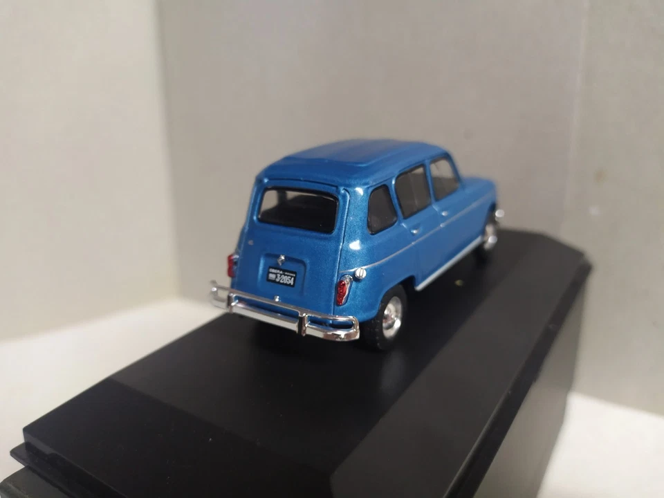 Renault 4L . Azul metalizado . Salvat . Escala 1/43 - Imagen 3 de 4