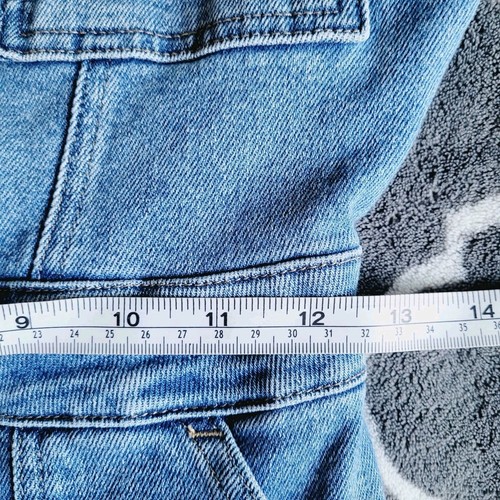 Tuta tuta da donna Good American adatta al successo denim utility taglia 2 media - Foto 4 di 9