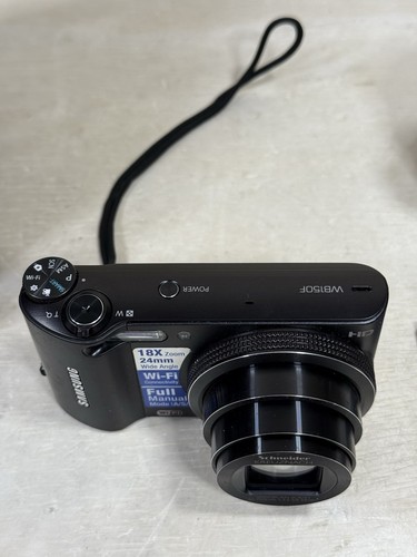 Samsung WB150F Wi-Fi Digital Camera Schneider Zoom Bag 2 Batteries 16GB Card LOT - Picture 4 of 24
